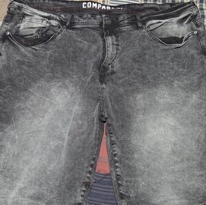 Men's Black Demin Jean Shorts